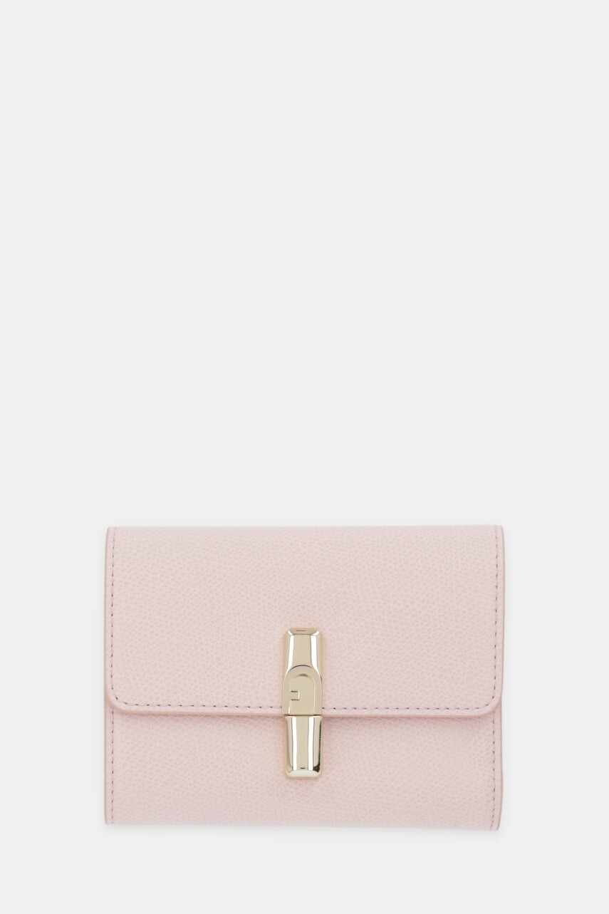 Kožená peňaženka Furla ružová farba, WP00564 ARE000 4355S