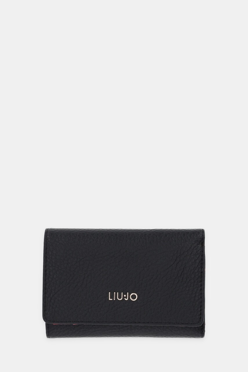 Peňaženka Liu Jo dámska, čierna farba, AA6172 E1109