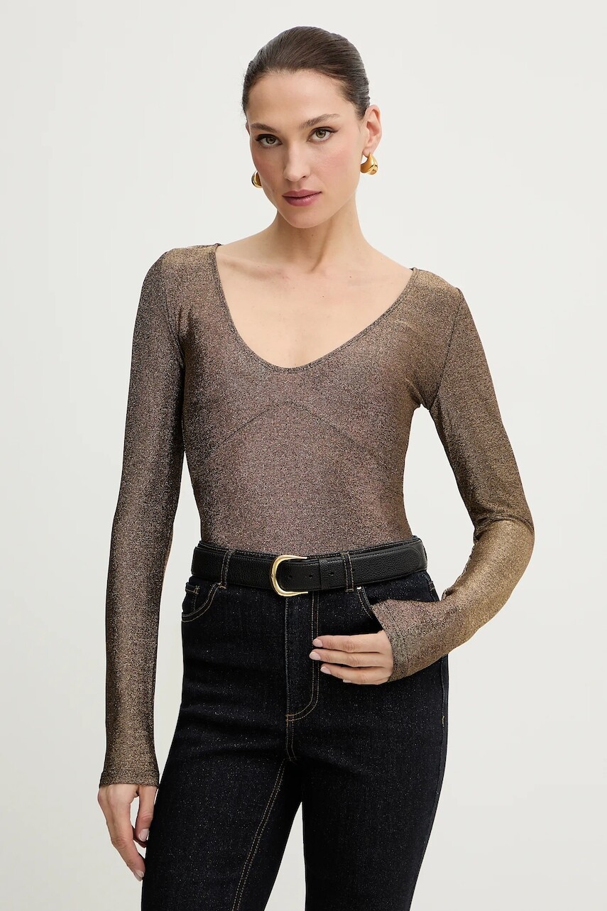 Body Morgan zlatá farba, jednofarebné, THRUDY