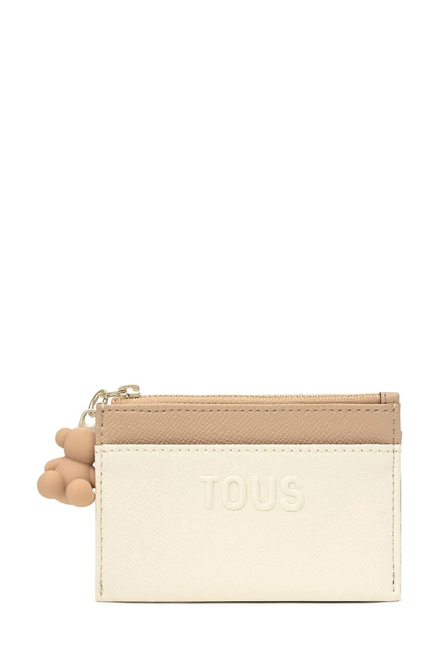 Peňaženka Tous Audree dámska, béžová farba, 2002361501