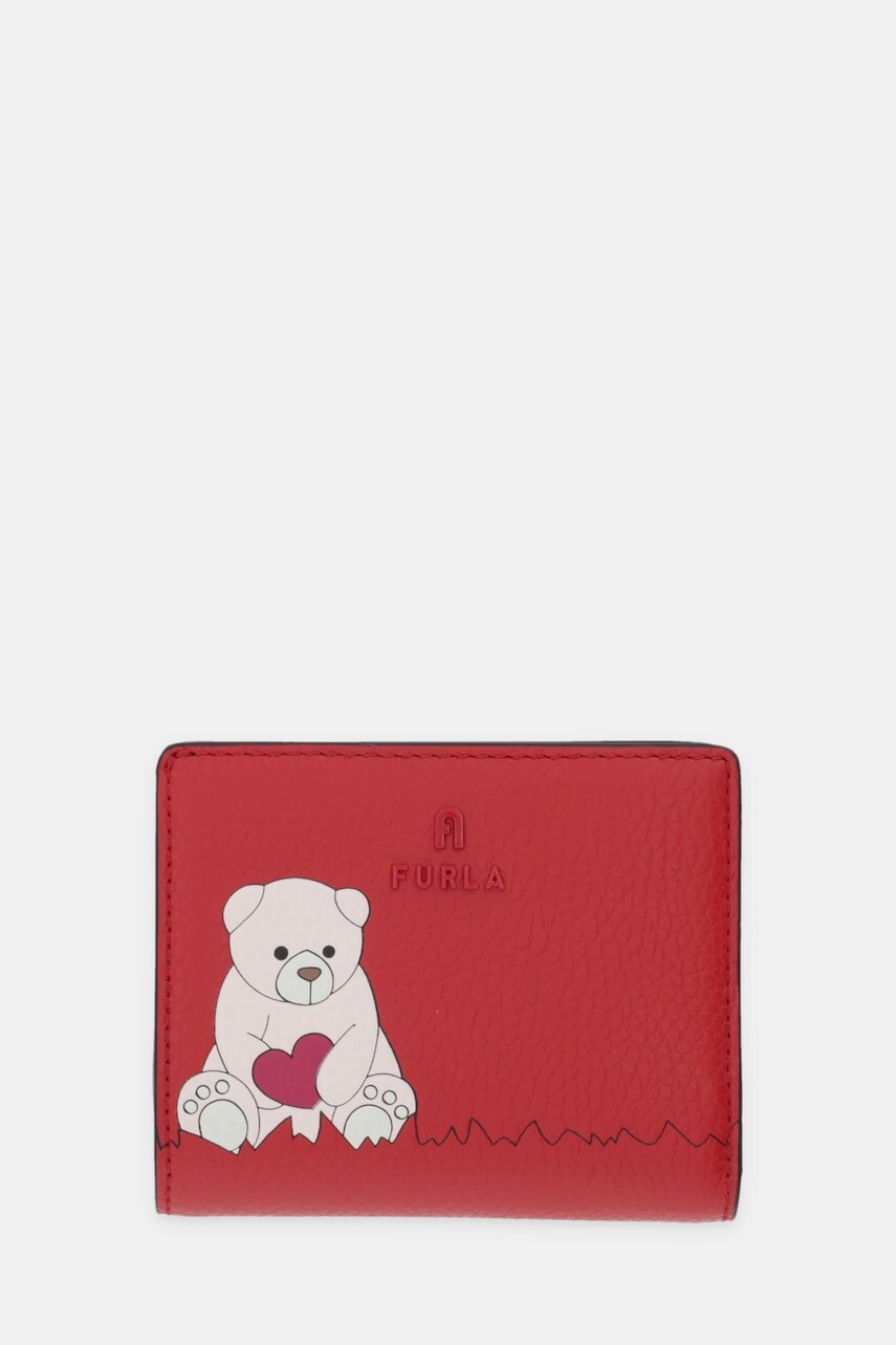 Kožená peňaženka Furla červená farba, WP00307 BX4291 4524S