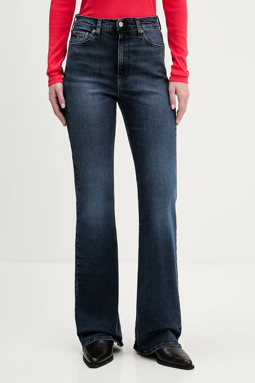 Rifle Tommy Jeans vysoký pás, DW0DW22454