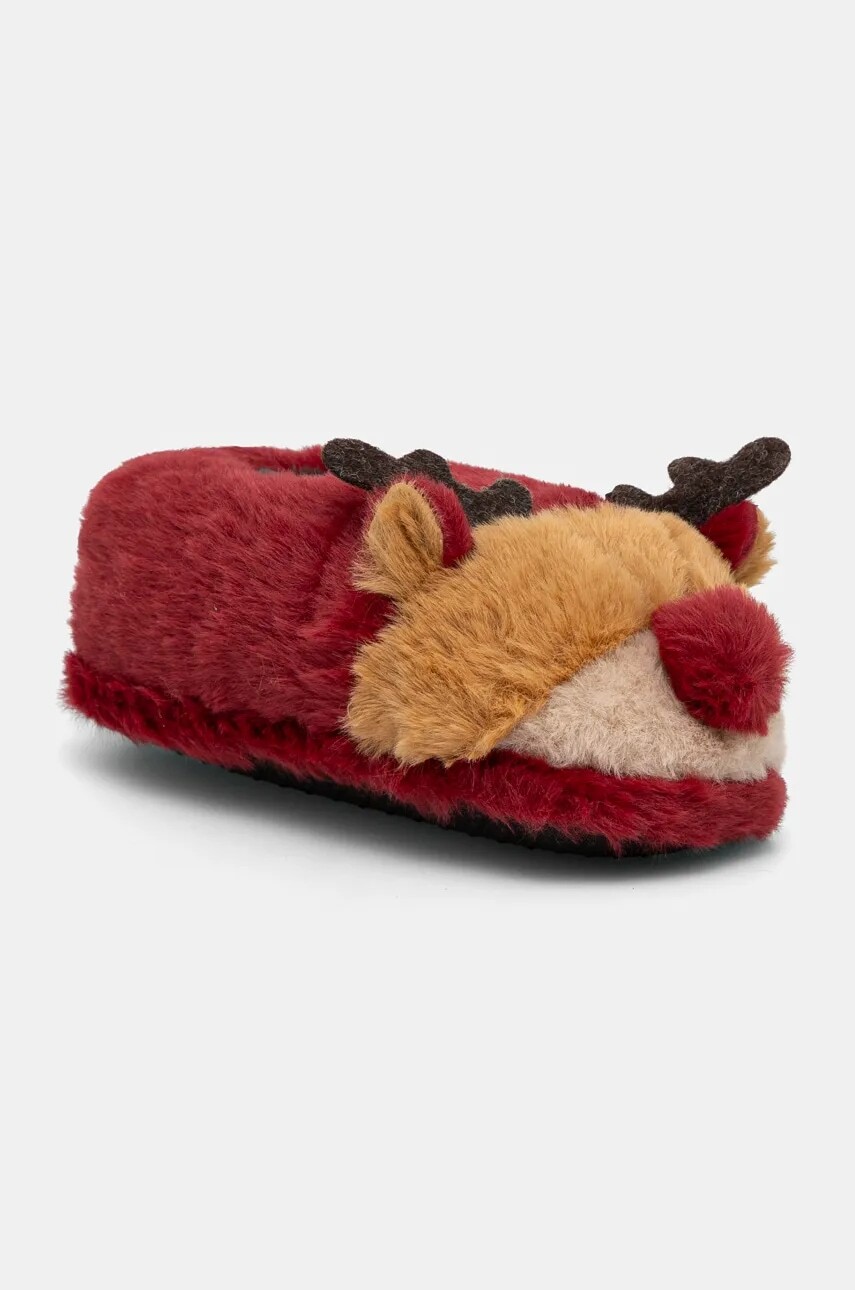 Detské papuče United Colors of Benetton červená farba, 89Z10D01J