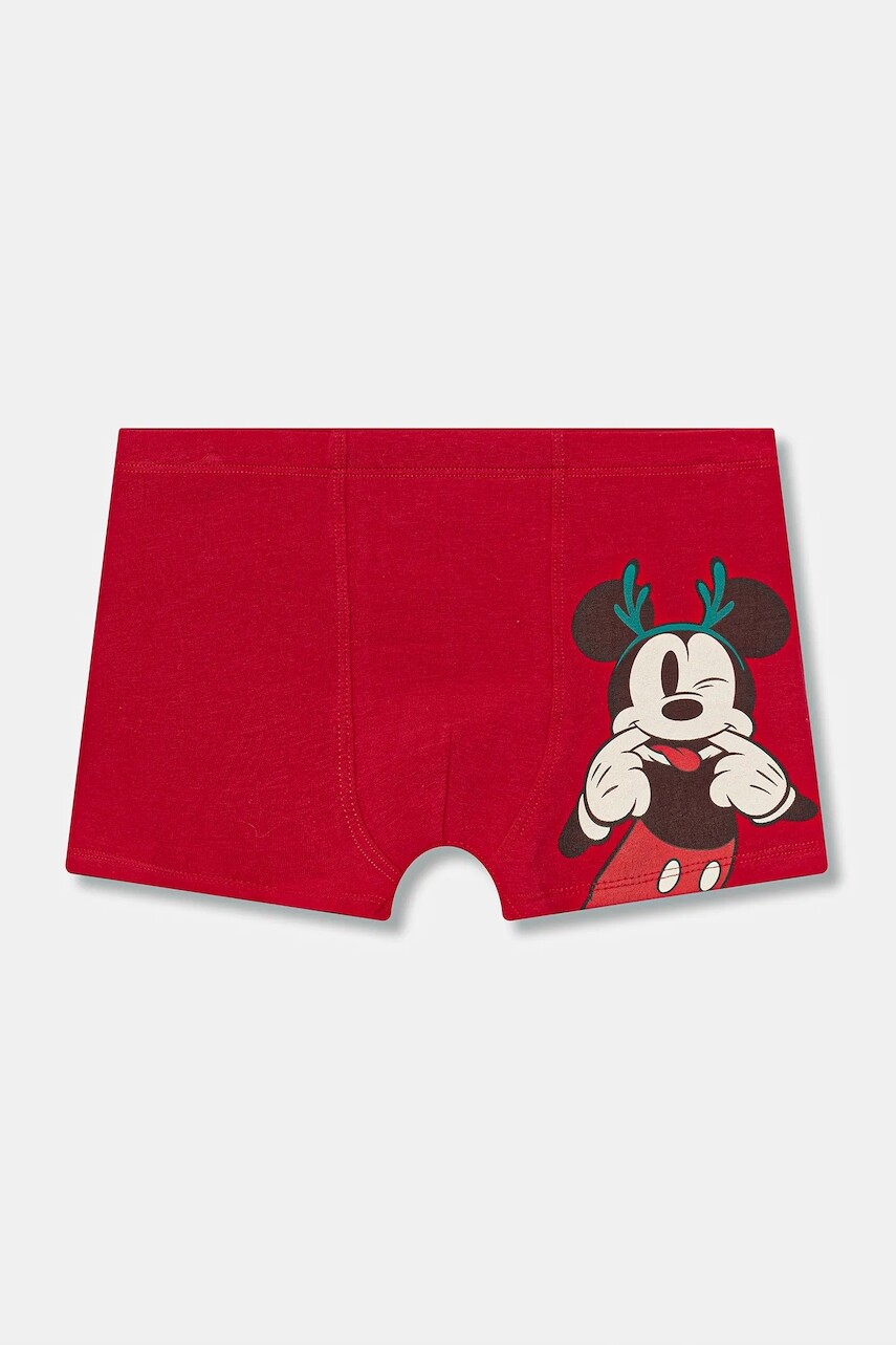 Detské boxerky United Colors of Benetton x Disney červená farba, 3MC10X01Q