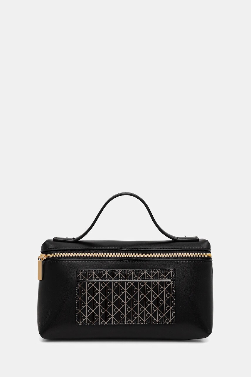 Kozmetická taška Calvin Klein čierna farba, LV04F1102G