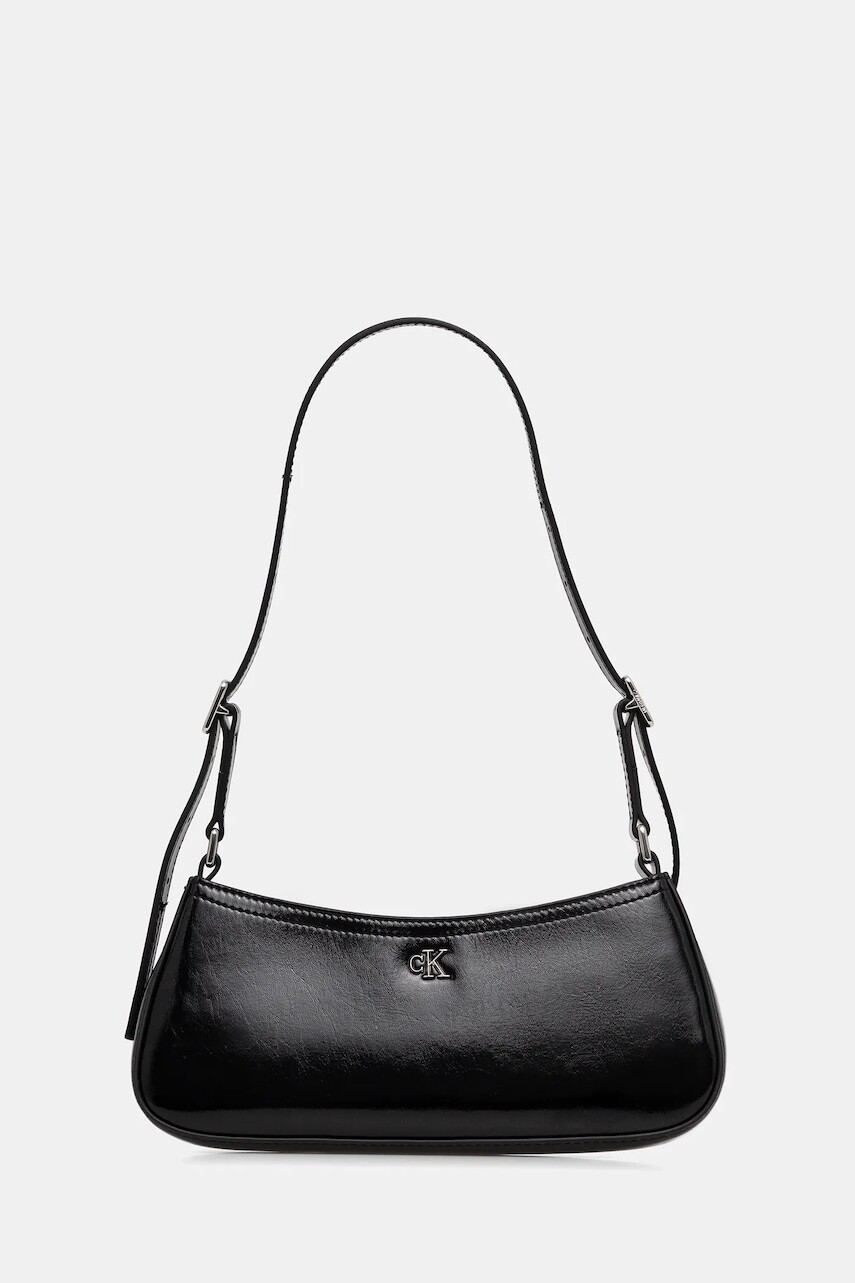 Kabelka Calvin Klein čierna farba, LV04F3304G