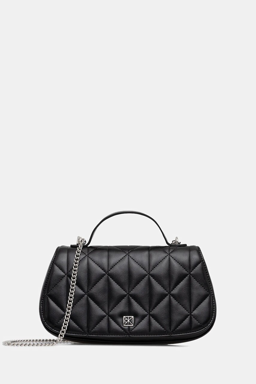 Kabelka Calvin Klein čierna farba, LV04F3410G