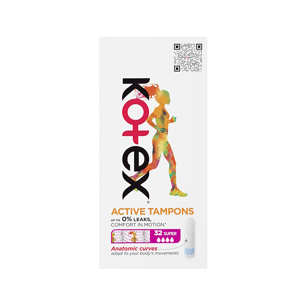 KOTEX Active super tampóny 32ks