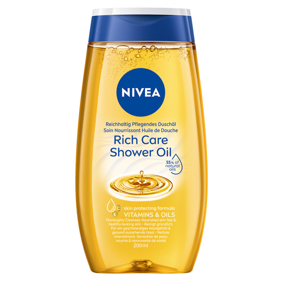 NIVEA Ošetrujúci sprchový olej Natural 200 ml