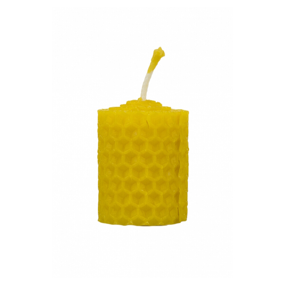 PLEVA Sviečka zo včelieho vosku 30x33 mm