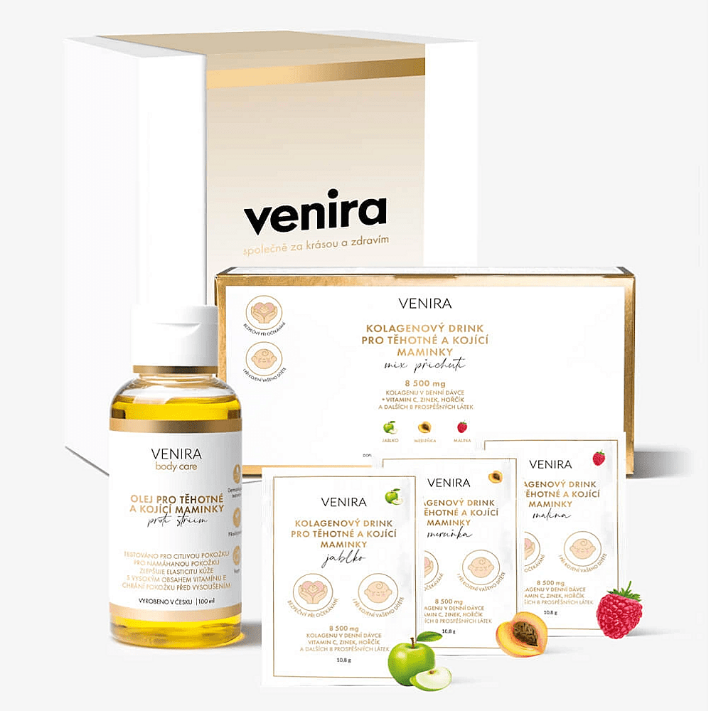 VENIRA Darčeková sada pre tehotné a dojčiace mamičky