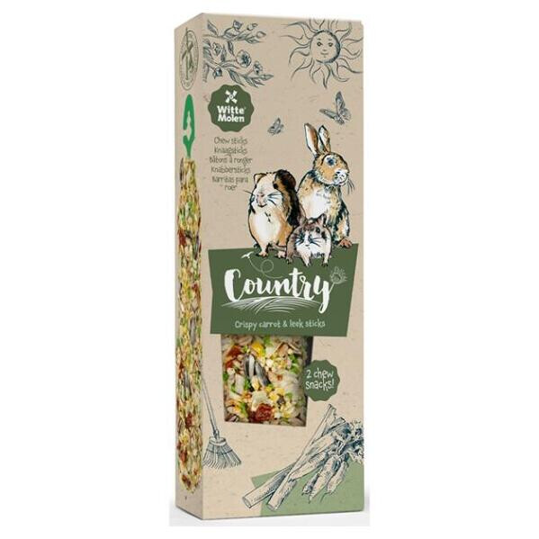WITTE MOLEN Country Sticks tyčinky mrkva a pór 110 g