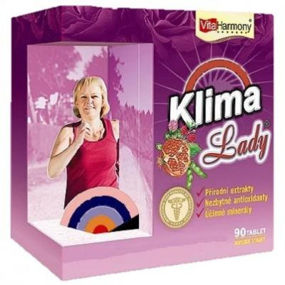 VITAHARMONY KlimaLady pre obdobie klimaktéria 90 tabliet