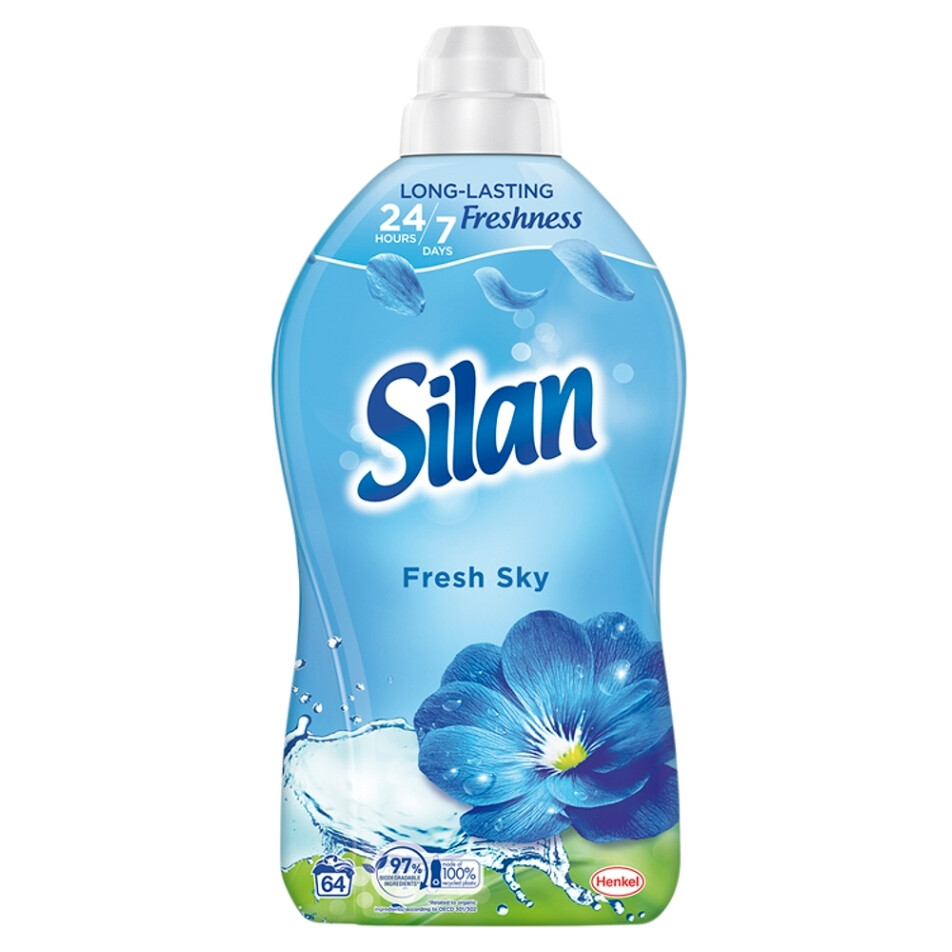 SILAN Fresh sky Aviváž 64 praní 1408 ml, poškodený obal
