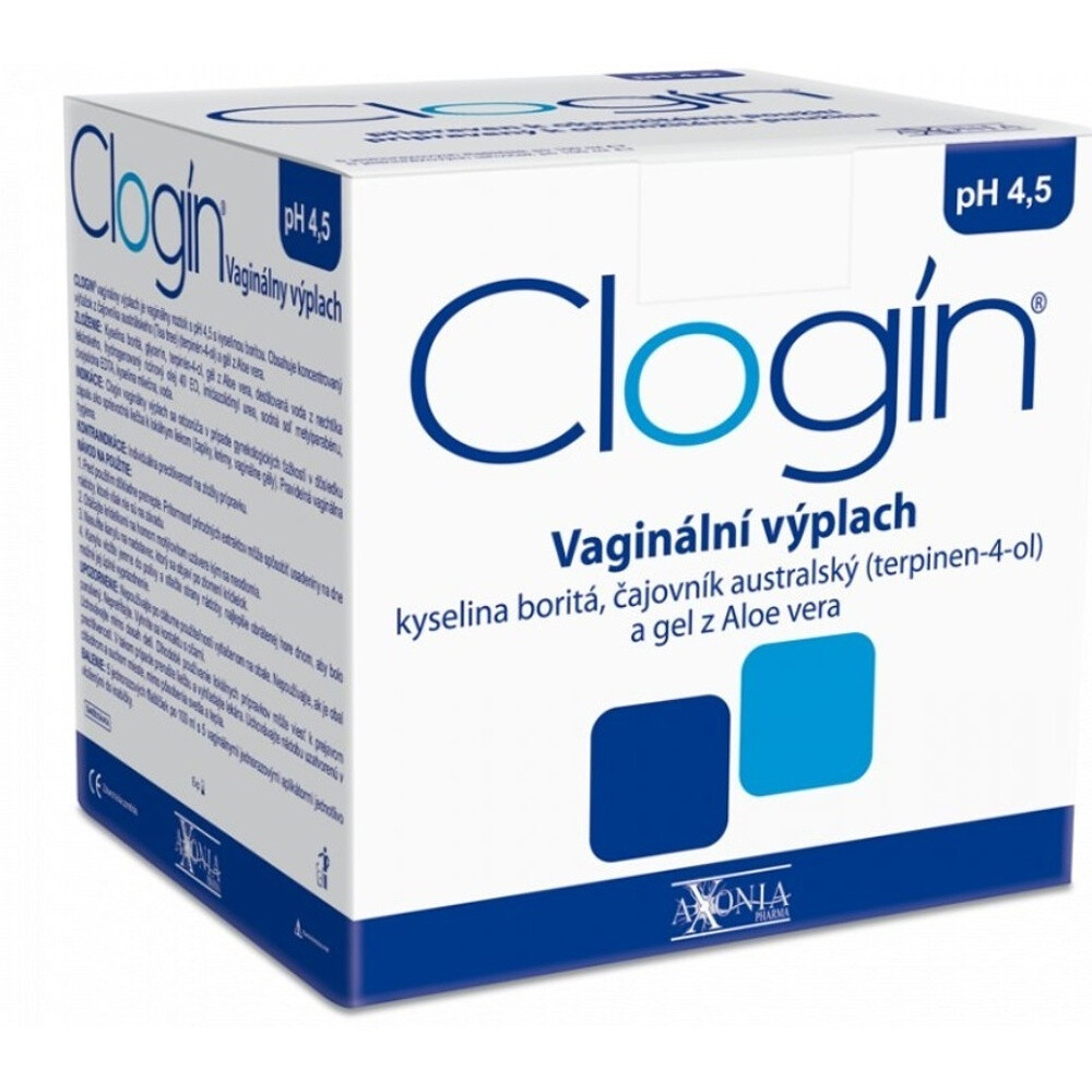 CLOGIN Vaginálny výplach 100 ml 5 kusov, poškodený obal