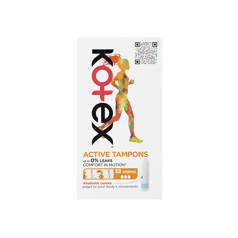KOTEX Active normal tampóny 32ks