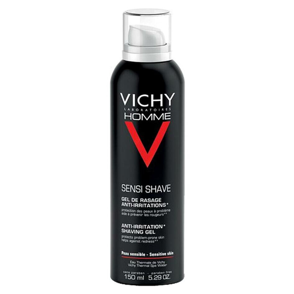 VICHY Homme Gél na holenie proti podráždeniu pleti 150 ml
