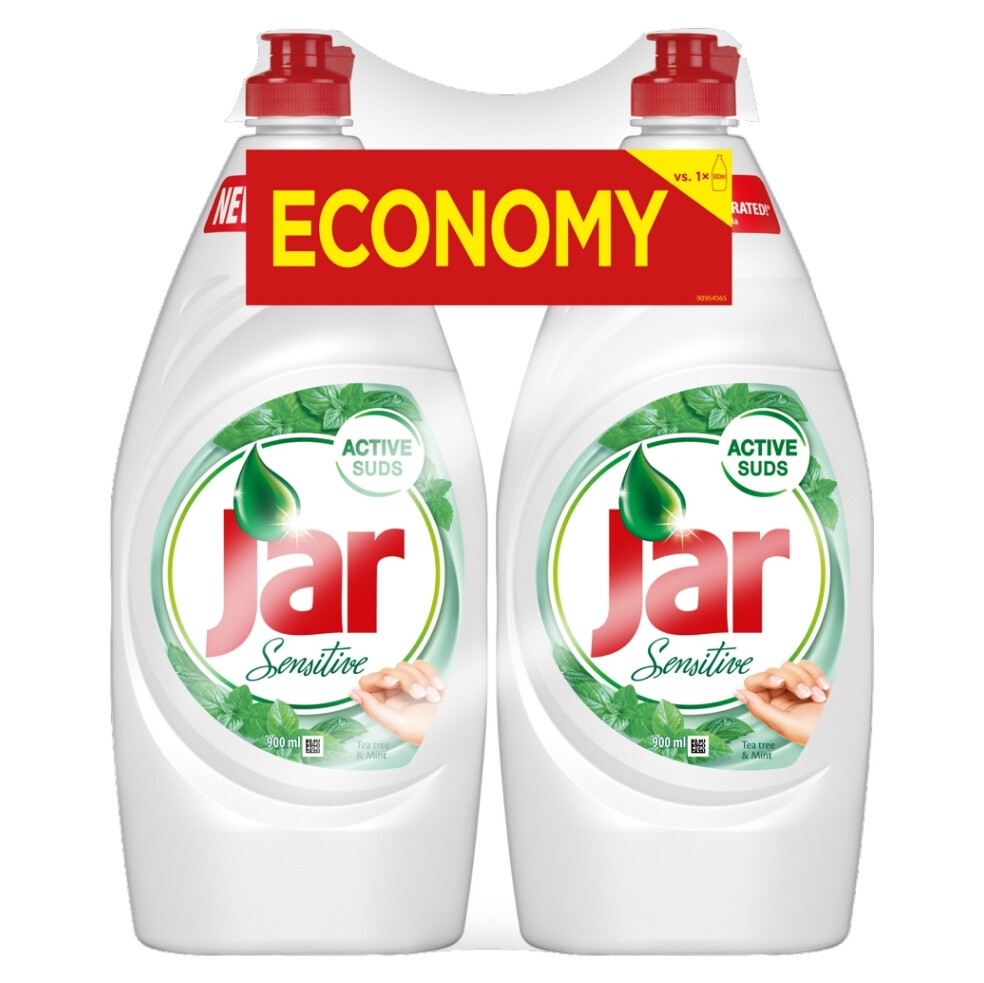 JAR Sensitive Tea Tree & Mint 2 x 900 ml, poškodený obal