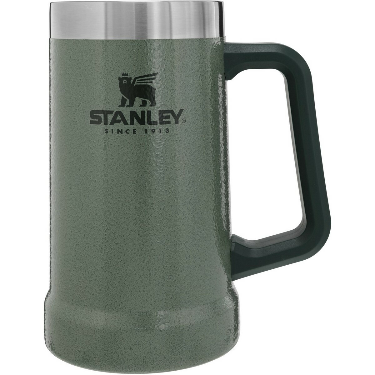 Stanley Korbeľ na pivo Big Grip Beer Stein 700 ml Hammertone Green