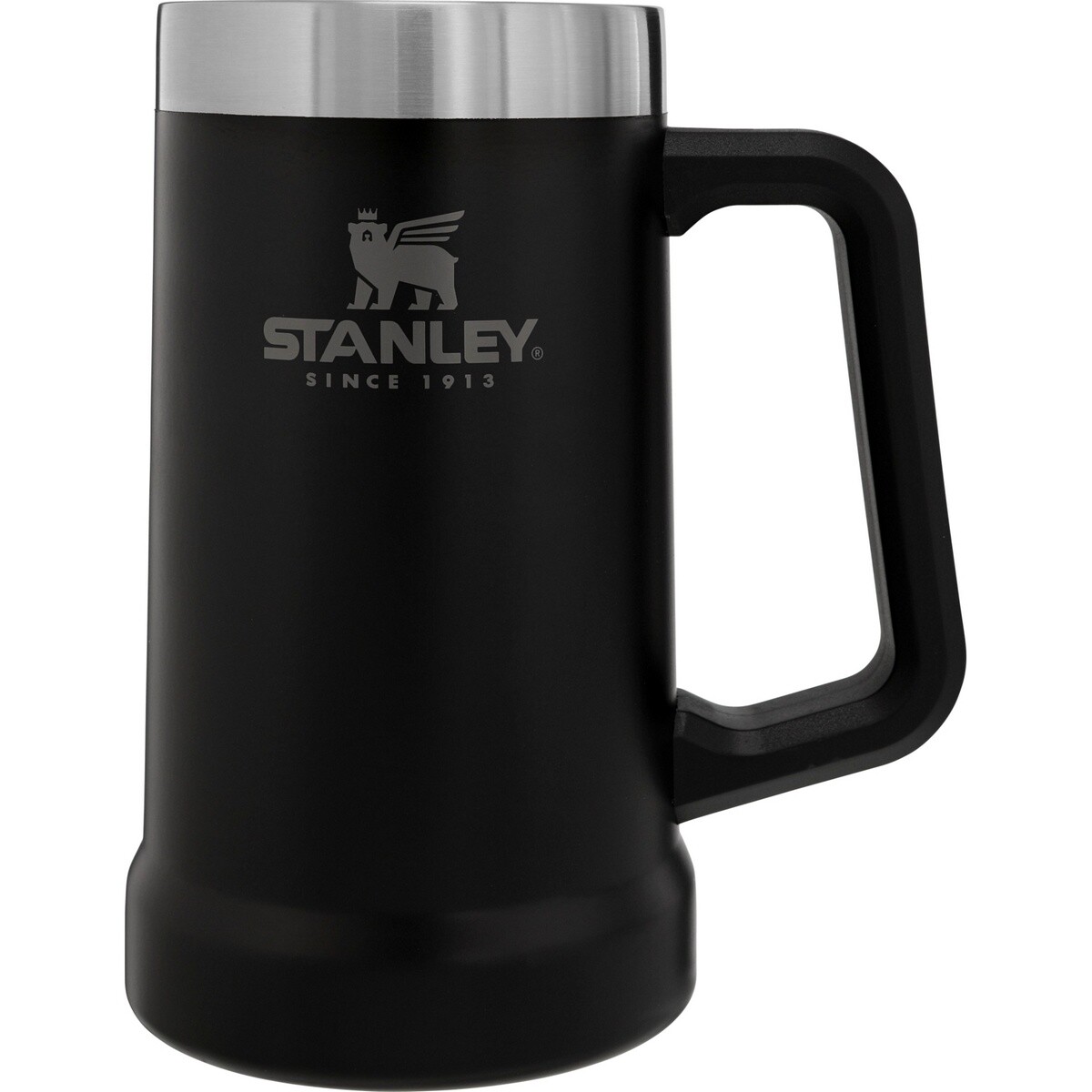 Stanley Korbeľ na pivo Big Grip Beer Stein 700 ml Matte Black Pebble