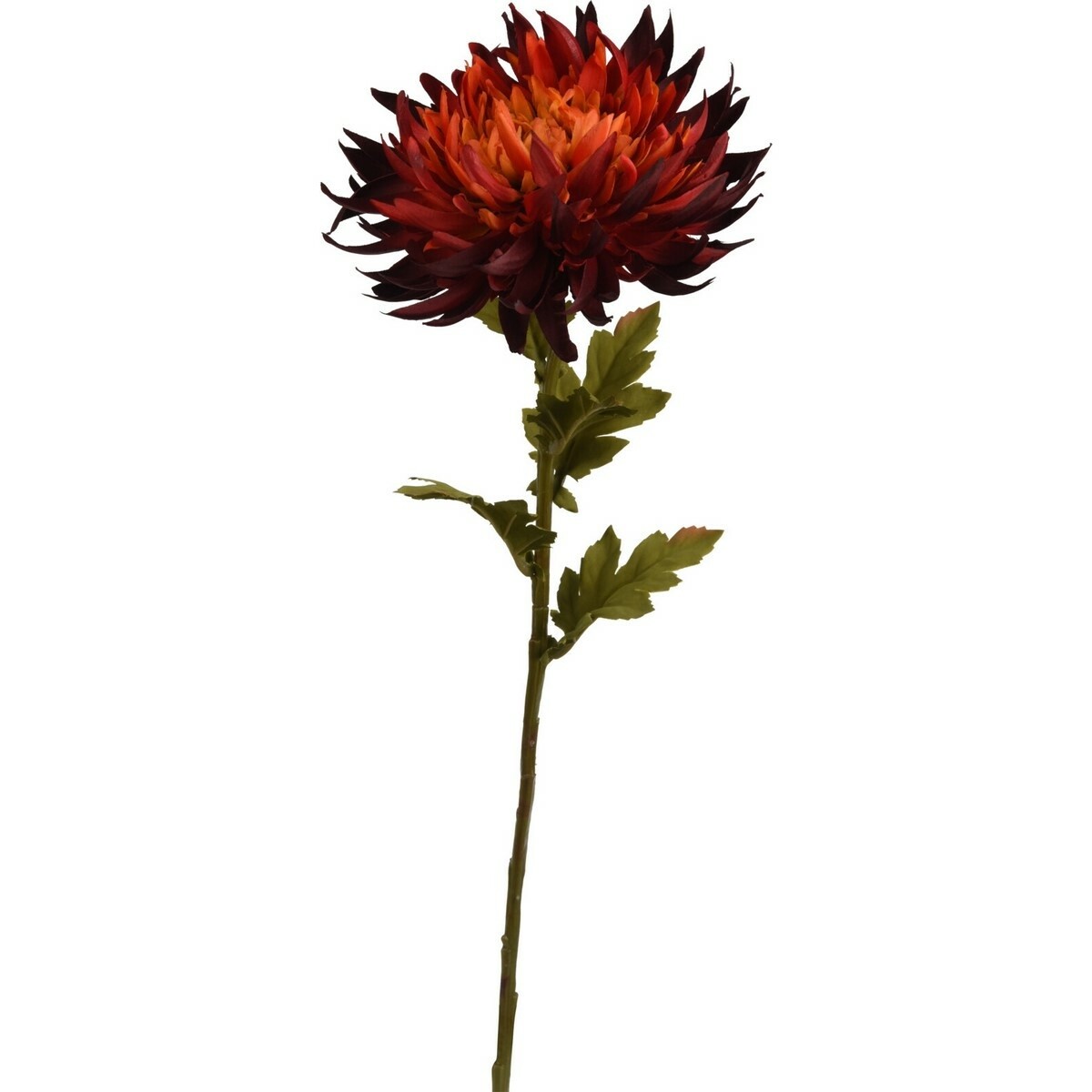 Umelá kvetina Chryzantéma 62 x 18 cm, oranžová