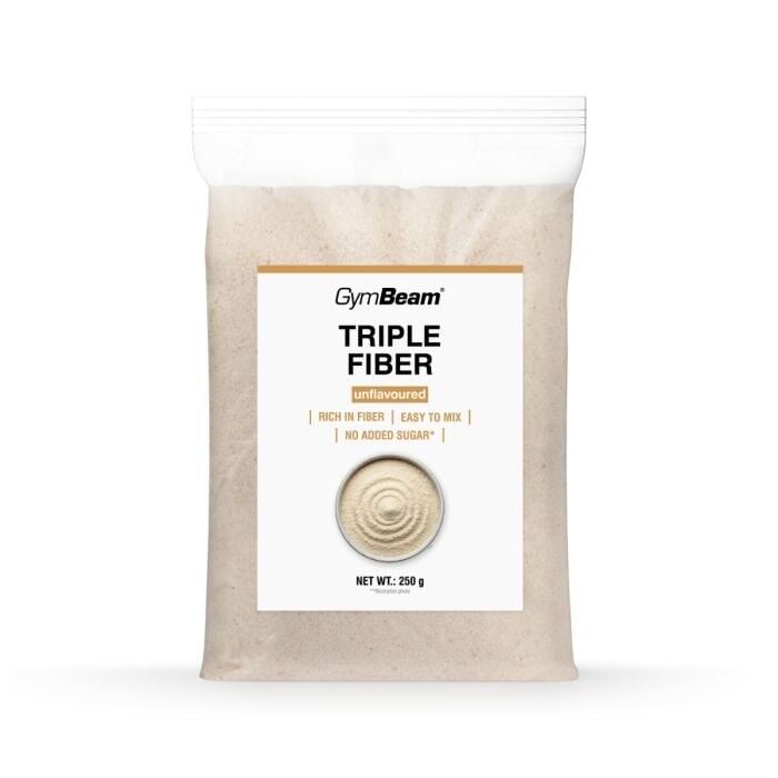 GymBeam Triple fiber 250 g bez príchute