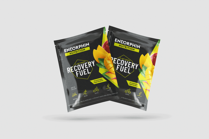 Zmes aminokyselín a rýchlych cukrov na regeneráciu Endorphin Nutrition Recovery Fuel 50g