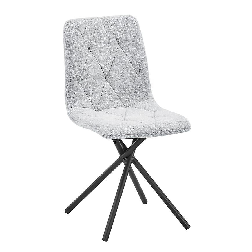 Stolička Luna Svetlošedá Raven 06