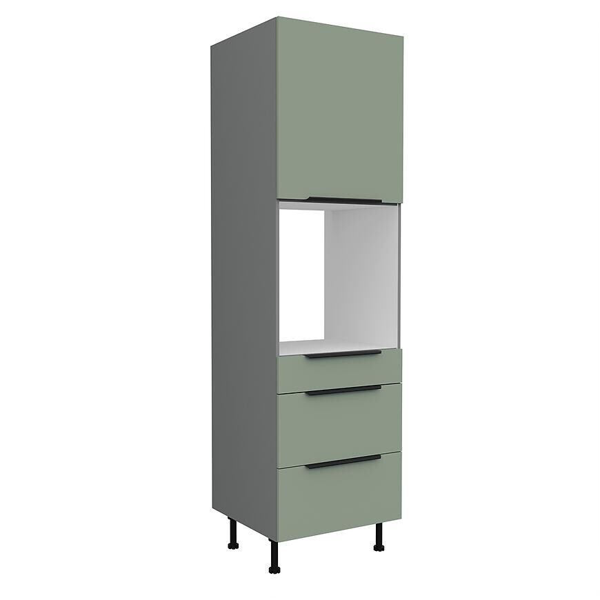 Kuchynská skrinka Aria-Sa/Ant Anti Fingerprint 60dps-215 1f 3s