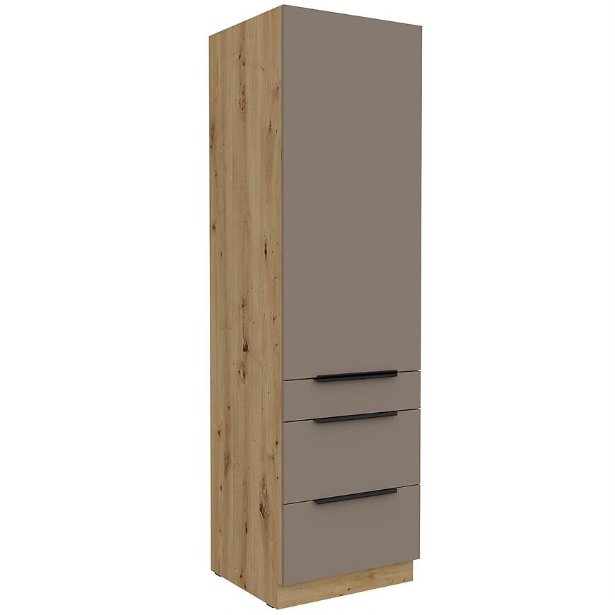 Kuchynská skrinka Aria-Ta/Ar Anti Fingerprint 60dks-210 1f 3s