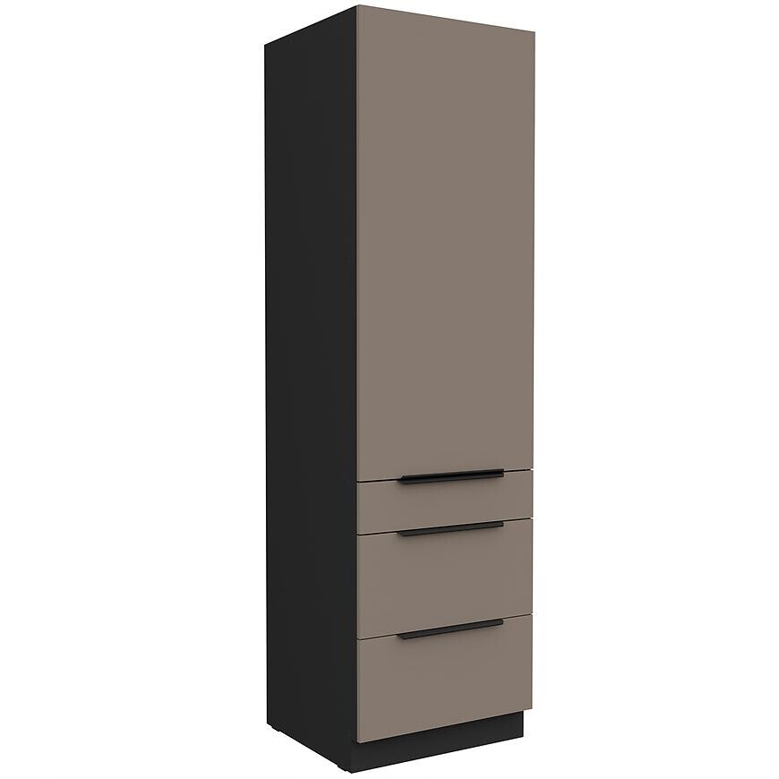 Kuchynská skrinka Aria-Ta/Bl Anti Fingerprint 60dks-210 1f 3s