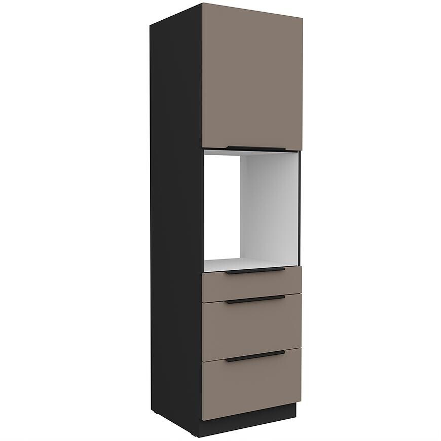 Kuchynská skrinka Aria-Ta/Bl Anti Fingerprint 60dps-210 1f 3s