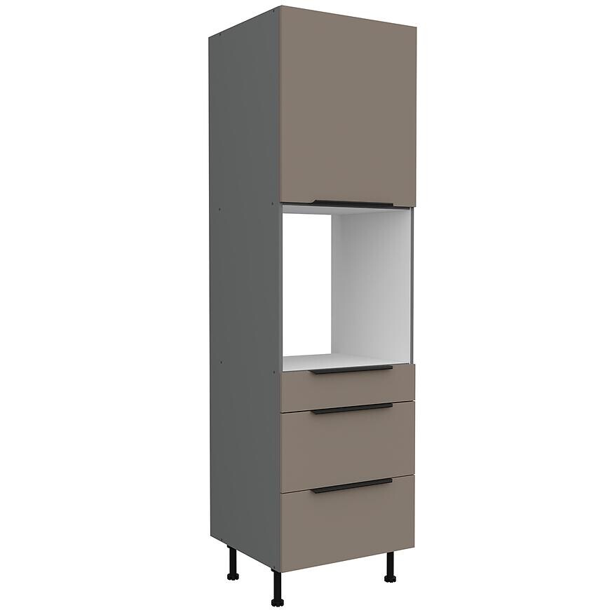 Kuchynská skrinka Aria-Ta/Ant Anti Fingerprint 60dps-215 1f 3s