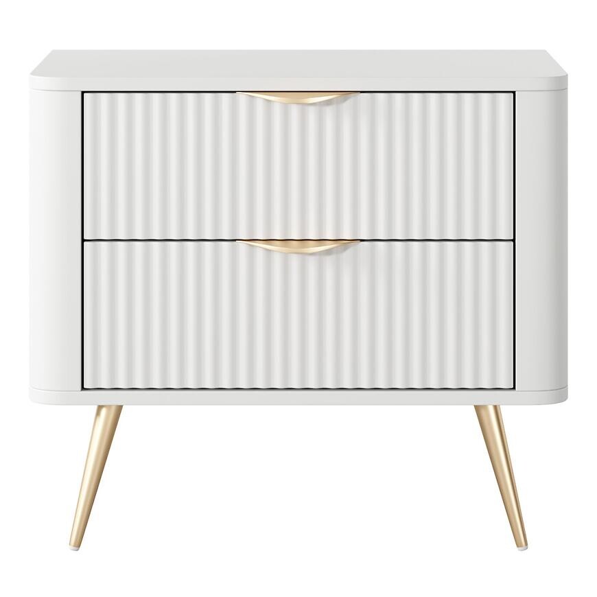 Nočný Stolík Lante  G 2s 1 Szt Biely