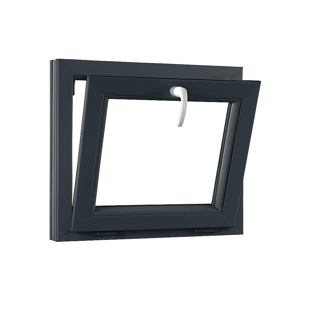 Sklopné pivničné plastové okno OLIMPIA 60 AD