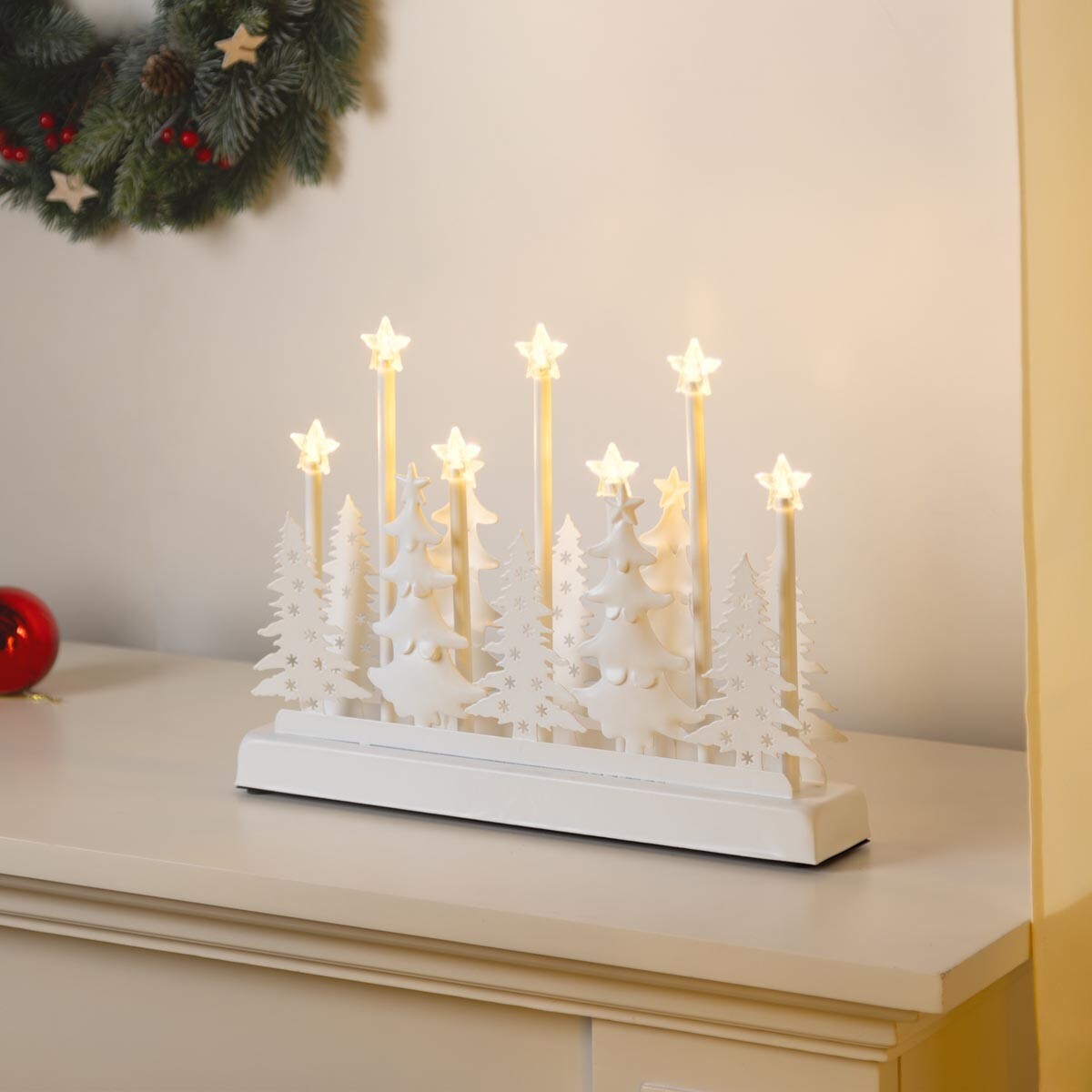 Svetelná LED dekorácia Stromčeky