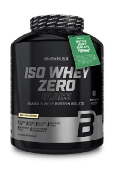 BioTech USA Iso Whey Zero Black Vanilka 1816g