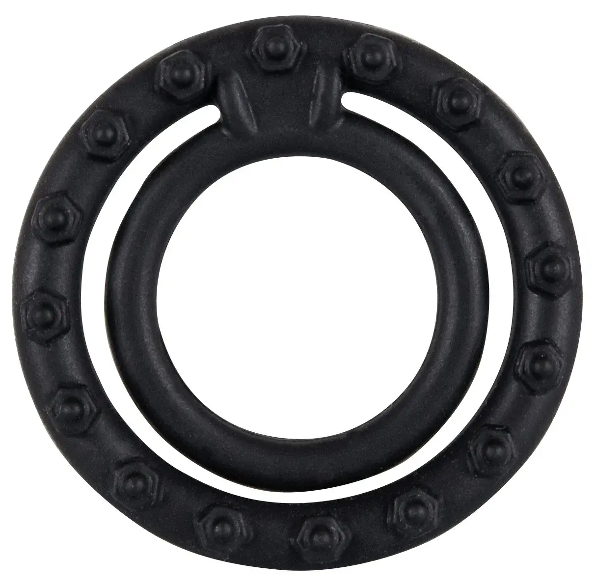 You2Toys - Oceľový krúžok na penis a semenníky v jednom