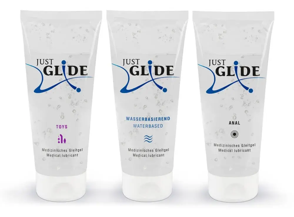 Sada lubrikantov Just Glide (3x200ml)