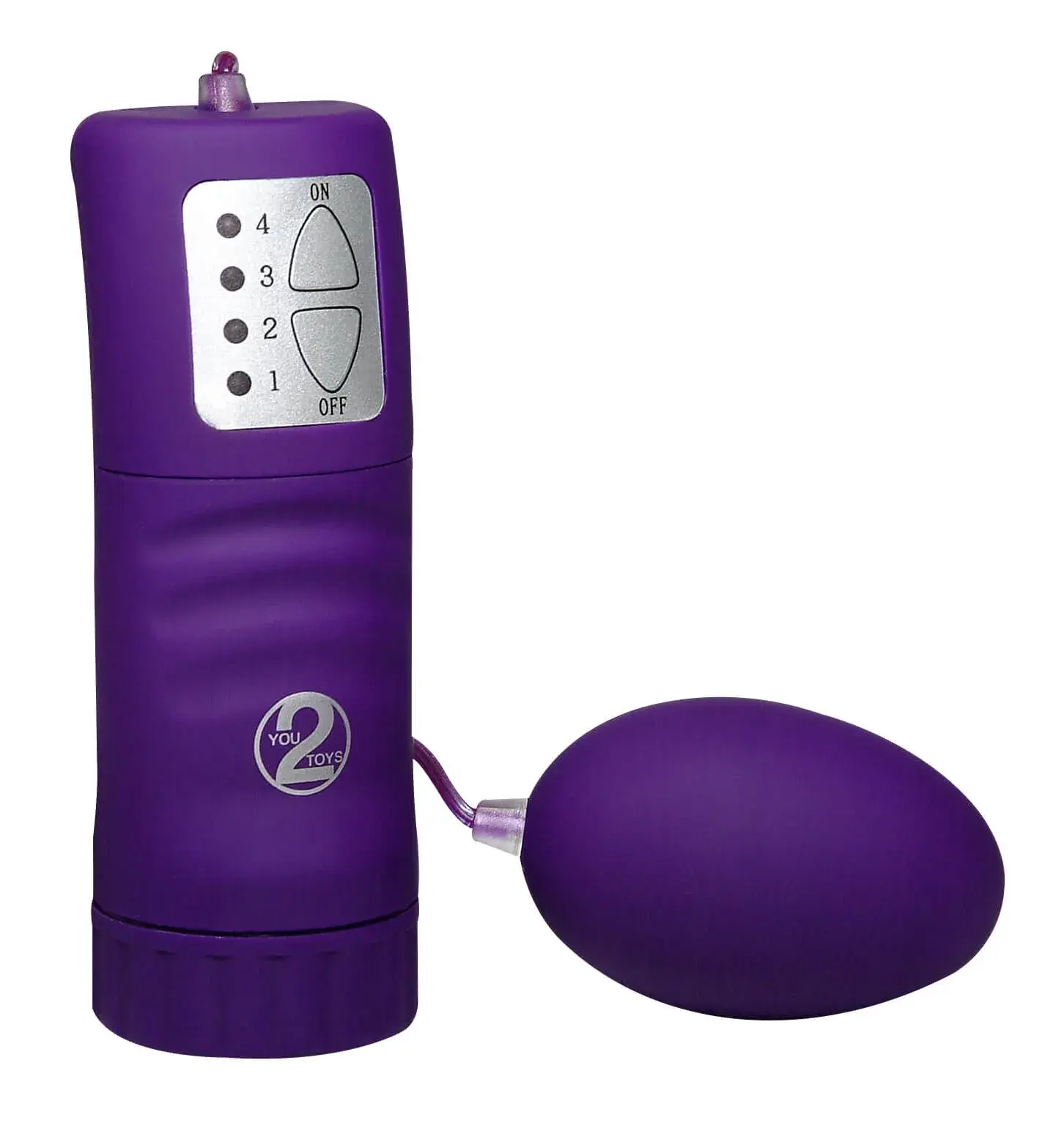 You2Toys - Velvet jemný vibračný vajíčko (fialové)