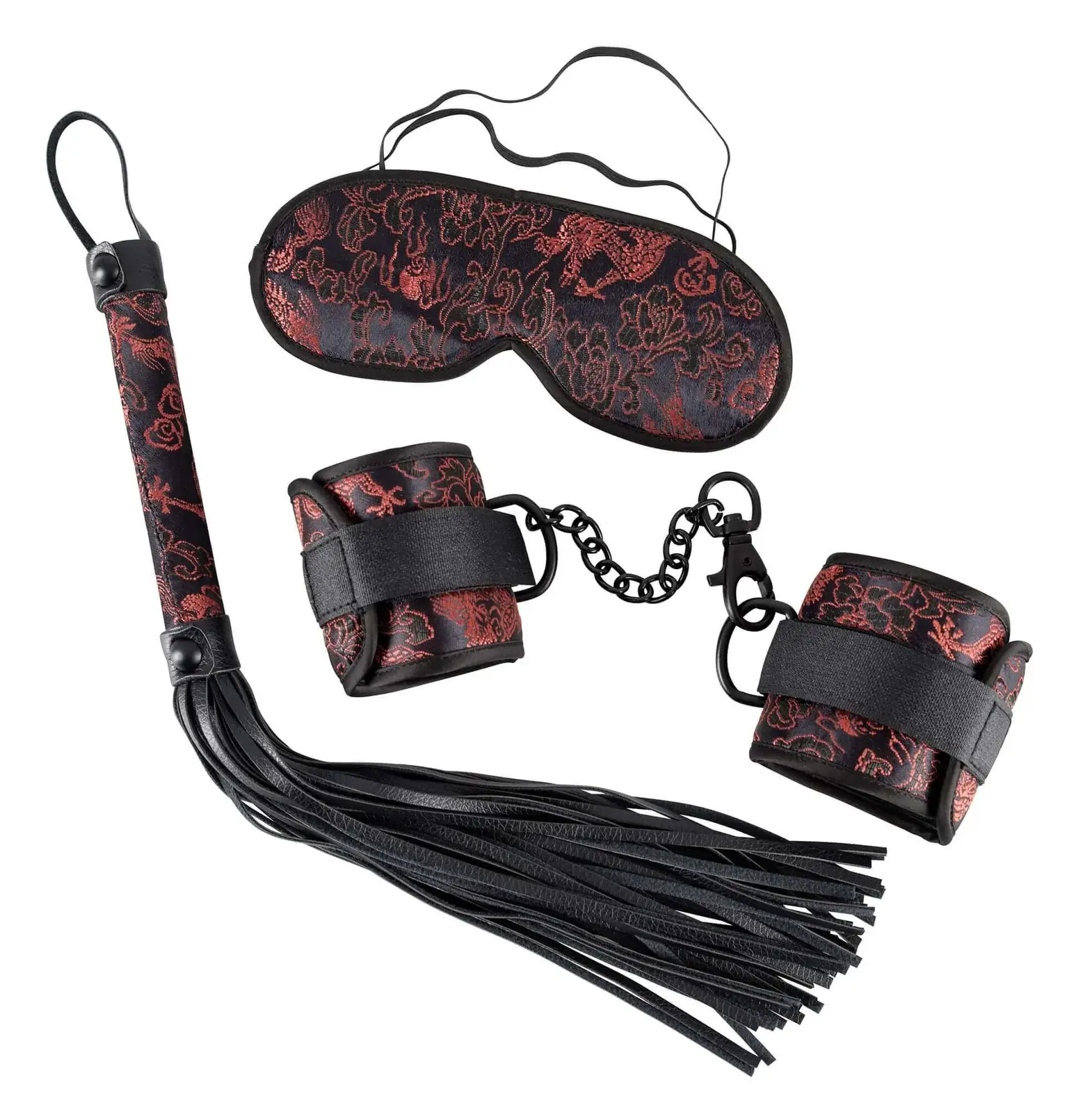 Bad Kitty - ázijská sada (červeno-čierna)