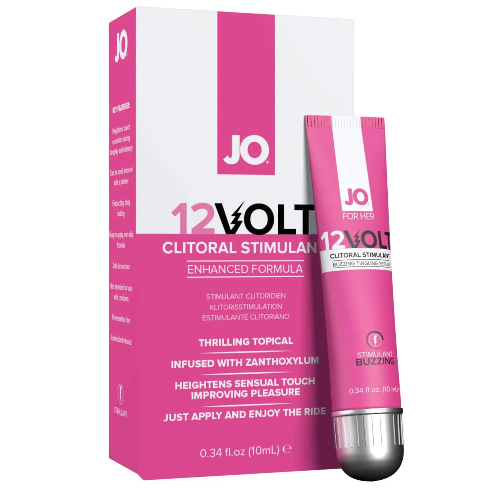 JO 12VOLT - intímny olej pre ženy (10ml)