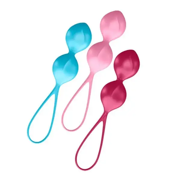 Satisfyer V Balls - Guličky lásky, 3-dielna súprava