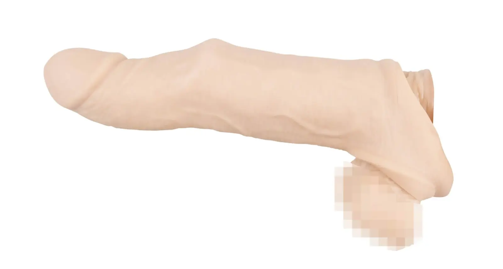 Nature Skin - Predlžovací penisový návlek s krúžkom