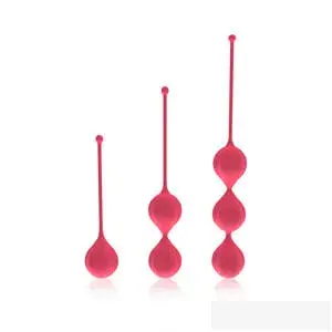 Cotoxo Belle - Sada 3 červených venušiných guľôčok