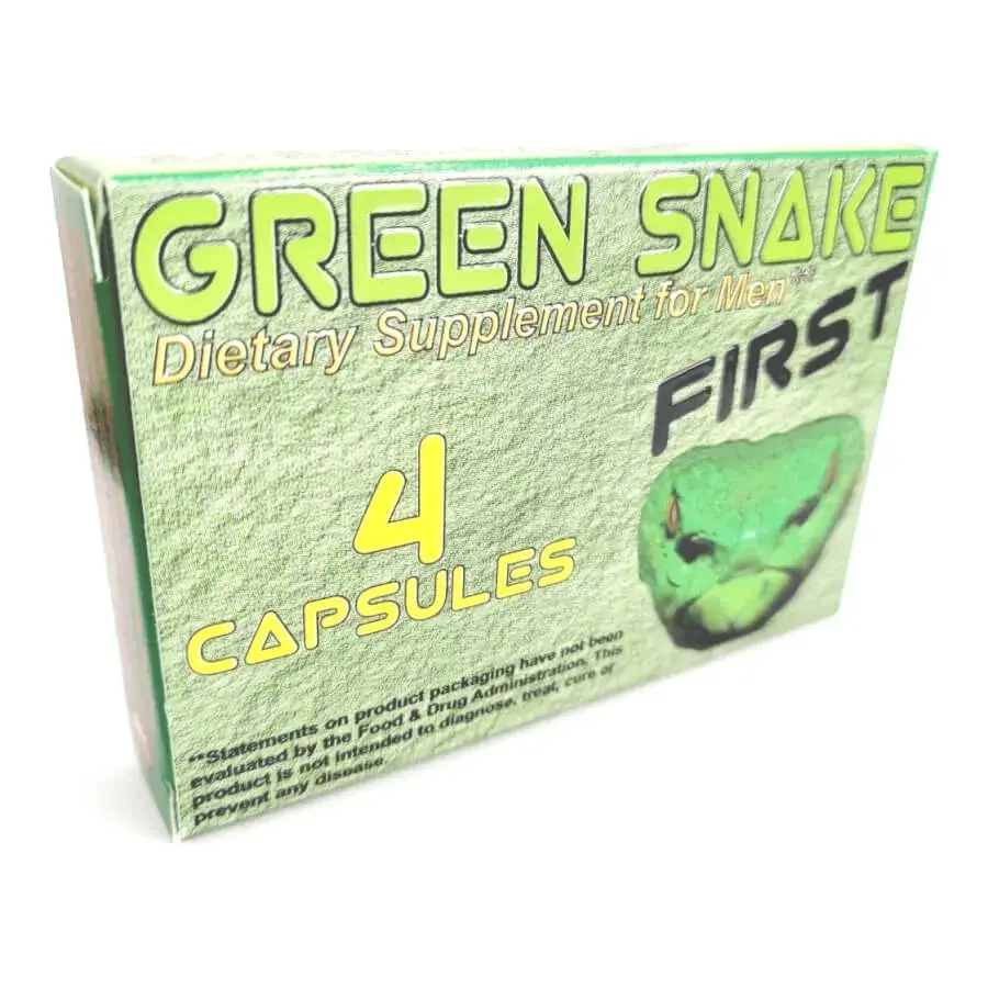 Green Snake First - kapsuly pre mužov (4 ks)