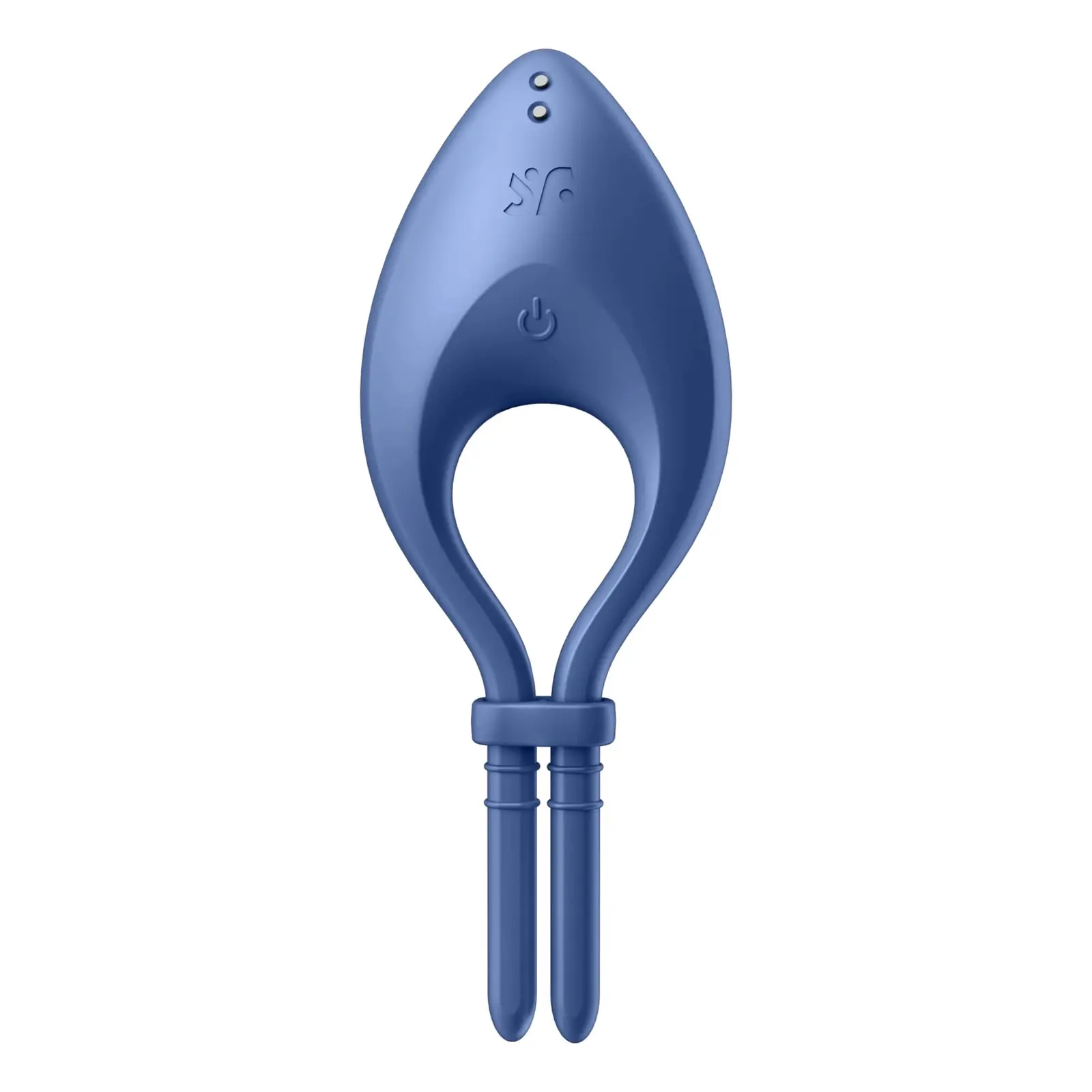 Satisfyer Bullseye - inteligentný vibračný krúžok na penis (modrý)