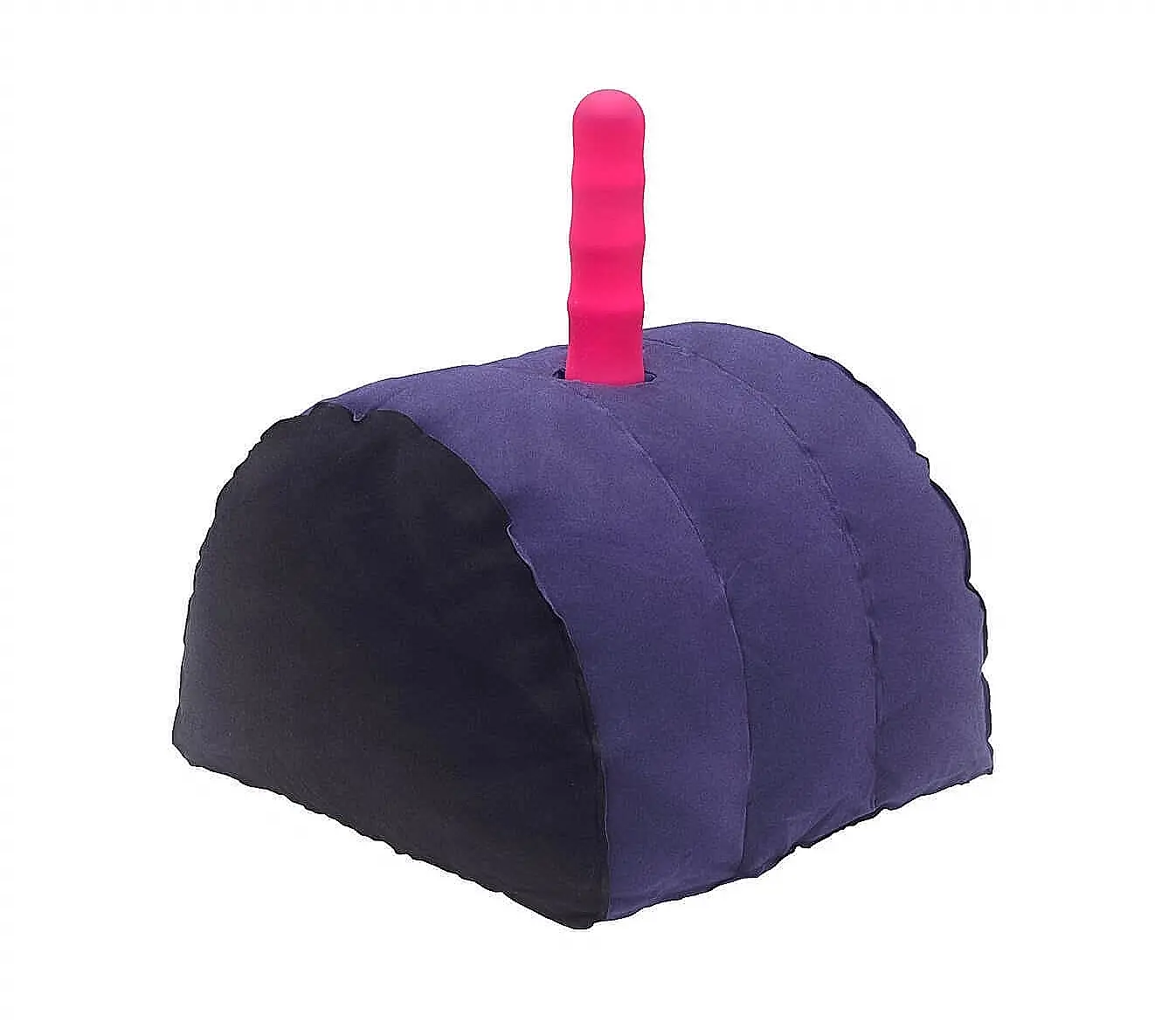 Magický vankúš - Nafukovací sexy vankúš s držiakom na dildo (fialový)