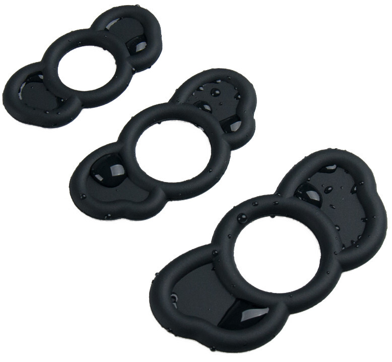 Vášeň BS002 - otvorené sieťované pančuchy (čierne) - S-L