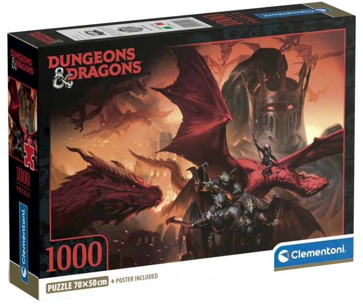 Clementoni Puzzle 1000 Dungeons&Dragons